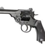 WEBLEY MKVI .455 Police cal.4.5 mm Diabolo cartridge 6-shot barrel 4’ CO2 Black Ekp to17J