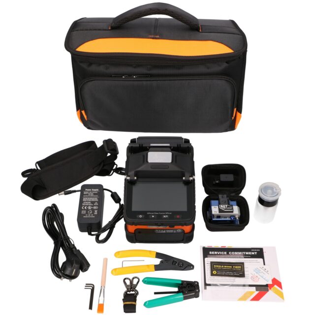 Extralink AI-5 Pro | Fiber Optic Fusion Splicer | portable, 5200 mAh - imagine 9