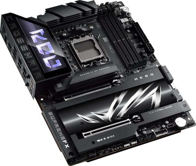 ASUS ROG CROSSHAIR X870E HERO AMD X870E Socket AM5 ATX - imagine 4