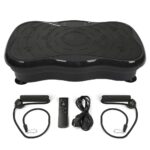 EXTRALINK PLATOFRMA WIBRACYJNA DO ĆWICZEŃ FITNESS MOONWALK SPINMOVE CZARNY