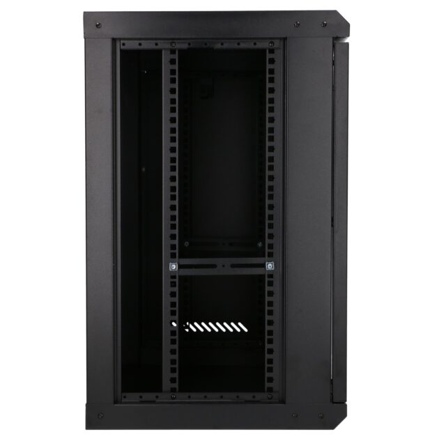 EXTRALINK LITE 12U 530X400 WALL-MOUNTED RACKMOUNT CABINET BLACK - imagine 4