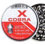 Umarex Cobra Pointed Ribbed shot 6.35 200 pcs. - imagine 2