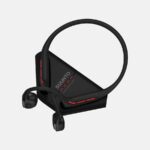 Suunto Wing 2 Black wireless bone conduction headphones with power bank - imagine 2