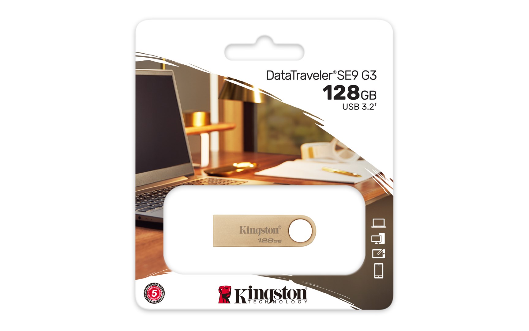 cps-3a05846df737067bcaaa9a6458a0ce0d-2026-01-14-21-09-35 Kingston Technology DataTraveler 128GB 220MB/s Metal USB 3.2 Gen 1 SE9 G3 - imagine 1