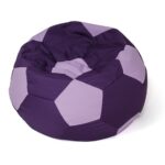 Sako bag pouffe ball purple-light purple L 80 cm