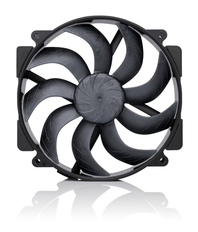 Wentylator NOCTUA 140mm NF-A14x25r G2 PWM chromax black - imagine 3