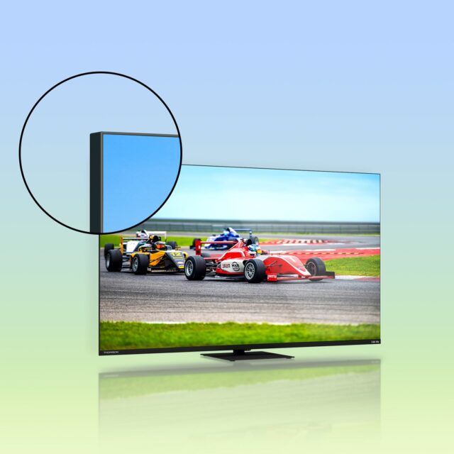 Thomson Q70 Series 55QG7C14 TV 139.7 cm (55 ) 4K Ultra HD Smart TV Wi-Fi Black 350 cd/m2 - imagine 15