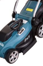 Makita ELM3320 lawn mower Walk behind lawn mower Black Turquoise AC - imagine 6
