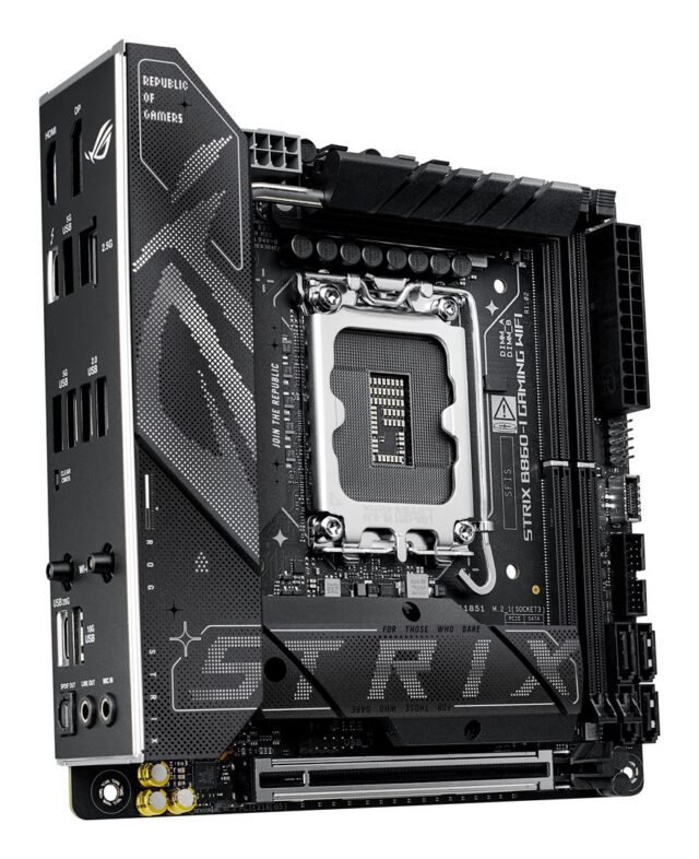 ASUS ROG STRIX B860-I GAMING WIFI Intel B860 LGA 1851 (Socket V1) mini ITX - imagine 4