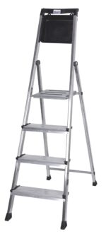 Krause Secury Folding ladder silver - imagine 3