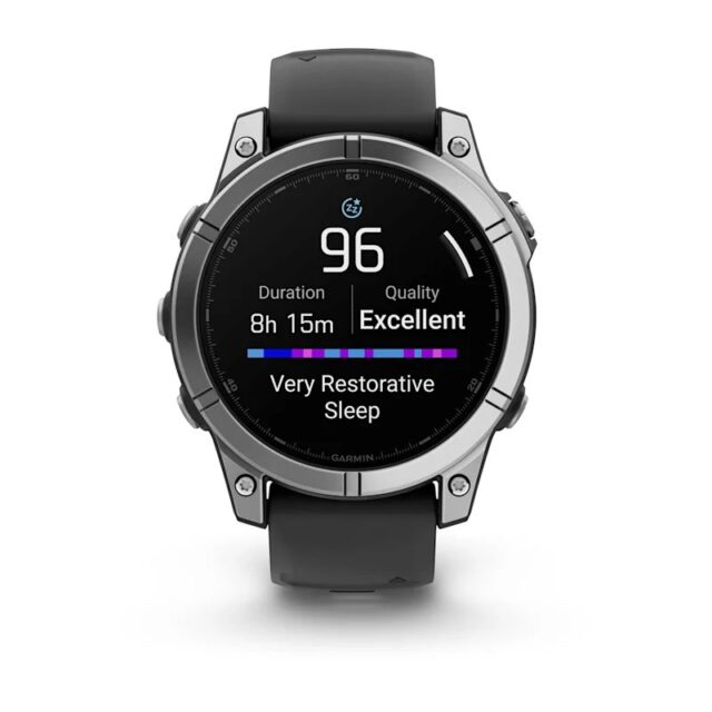 Garmin Fenix E 3.3 cm (1.3 ) AMOLED 47 mm Digital 416 × 416 pixels Touchscreen Stainless steel Wi-Fi GPS (satellite) - imagine 8