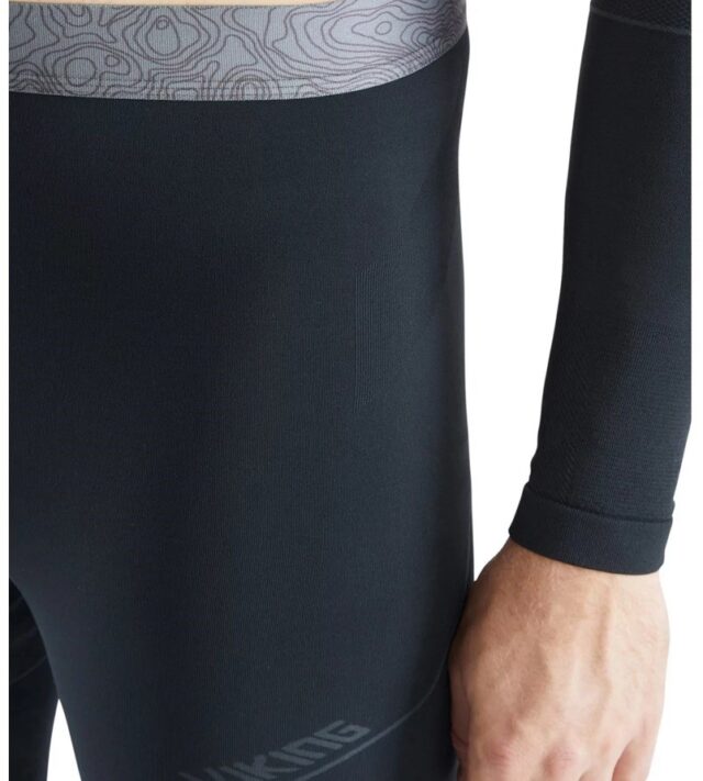 VIKING Gary 3/4 Set Bamboo men's underwear  size M  black - imagine 2