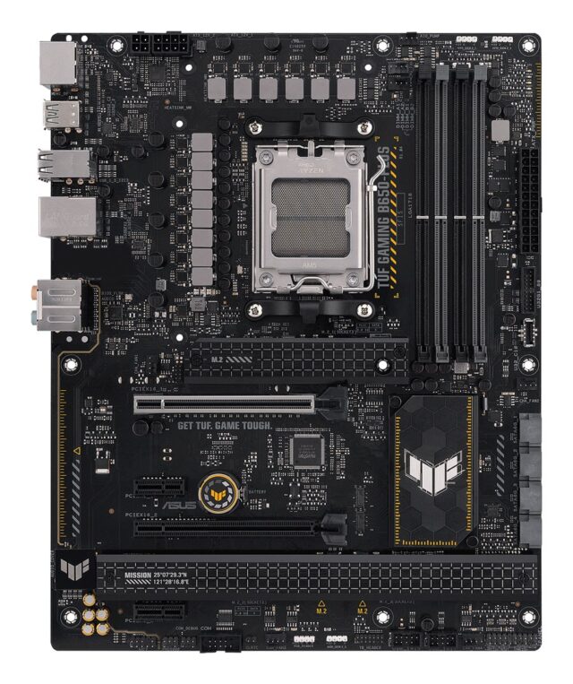 ASUS TUF GAMING B650-PLUS AMD B650 Motherboard AM5 Socket ATX - imagine 2