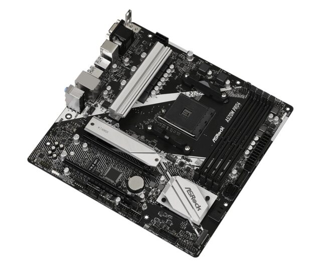 Asrock A520M Pro4 Socket AM4 micro  ATX - imagine 4