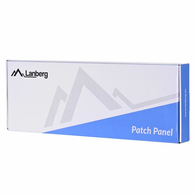 Lanberg PPKS-1124-B patch panel 1U - imagine 10