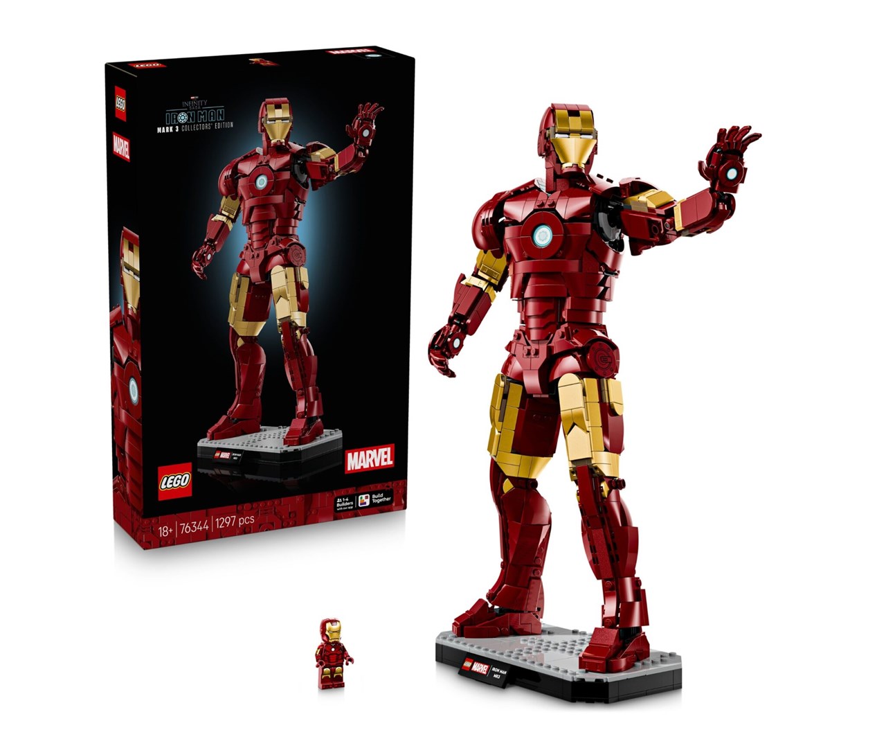 cps-3b68459aa48756dd660e1544daa5f0be-2026-01-18-22-24-11 LEGO MARVEL 76344 Iron Man Mark 3 — Collectors' Edition - imagine 1