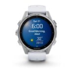 Garmin Fenix 8 3.3 cm (1.3 ) AMOLED 43 mm Digital 416 x 416 pixels Touchscreen Silver Wi-Fi GPS (satellite) - imagine 8