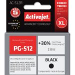 Activejet AC-512R Ink (replacement for Canon PG-512; Premium; 18 ml; black)