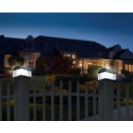 GreenBlue GB128 LED Fence Post Solar Lamp 100*100 with Dusk Sensor - imagine 9