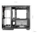 Mars Gaming MCMIRAGE computer case Midi Tower Black - imagine 11