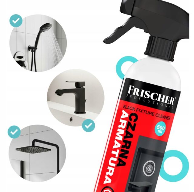 Frischer black fittings cleaner  0.5 l - imagine 4