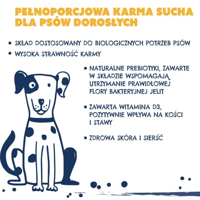 TEO bogata w drób Karma sucha dla psa 9kg - imagine 3