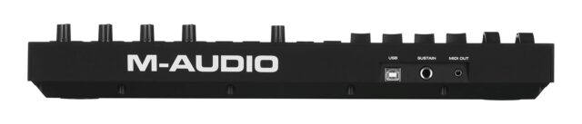 M-AUDIO Oxygen Pro Mini MIDI keyboard 32 keys USB Black - imagine 3