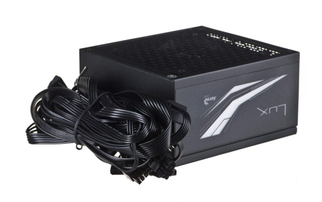 Power supply Aerocool Lux RGB 550M 550 W Black - imagine 4