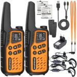 Walkie-Talkie Baofeng BF-T25E Orange  2 pieces - imagine 2