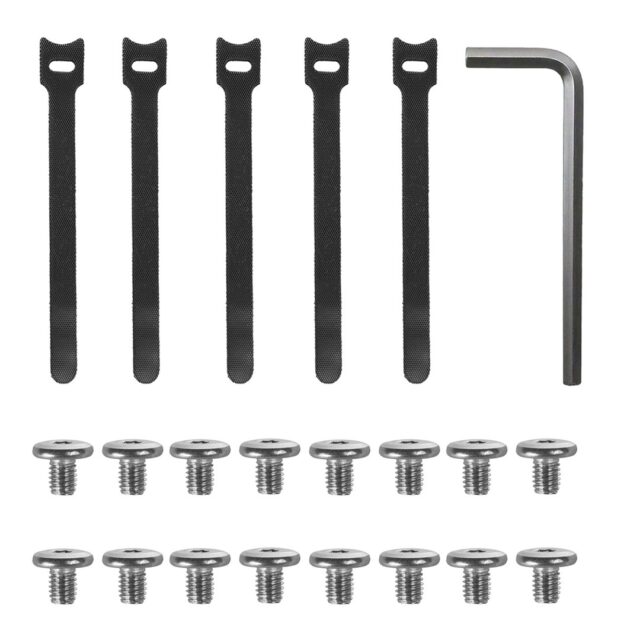 Maclean under-desk cable organizer  max. load 5kg  2 levels  white  MC-104 W - imagine 5