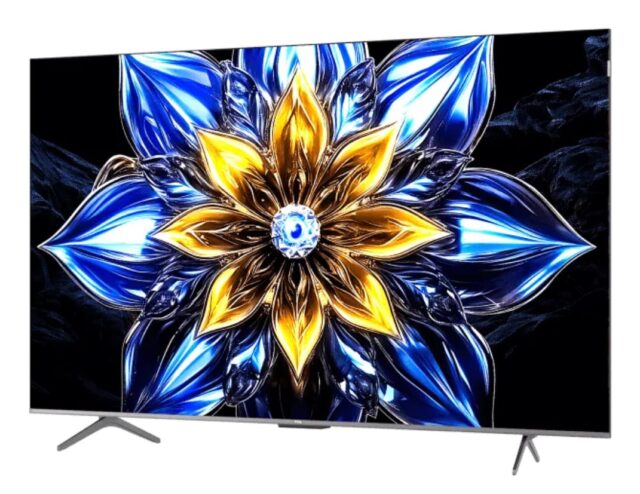TCL 55T8C TV 139.7 cm (55 ) 4K Ultra HD Smart TV Wi-Fi Metallic 350 cd/m2 - imagine 2