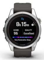 Garmin fenix 7S Pro 3.05 cm (1.2 ) MIP 42 mm Digital 240 x 240 pixels Touchscreen Silver Wi-Fi GPS (satellite) - imagine 10