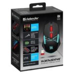 MOUSE DEFENDER GM-126 TISA RF+BT OPTIC 1600dpi 6P BLACK - imagine 6