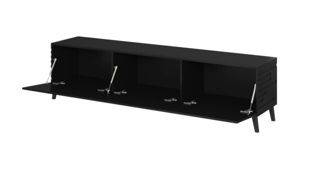 Cama RTV NOVA cabinet 186x40x48 mat black - imagine 2