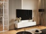 Cama VERA TV cabinet 190x40x50 matt white - imagine 3