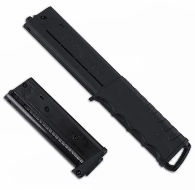 Rifle for rubber and pepper bullets BYRNA TCR PRO cal.68 CO2 12 g Black (TK68402-ORN) - imagine 6