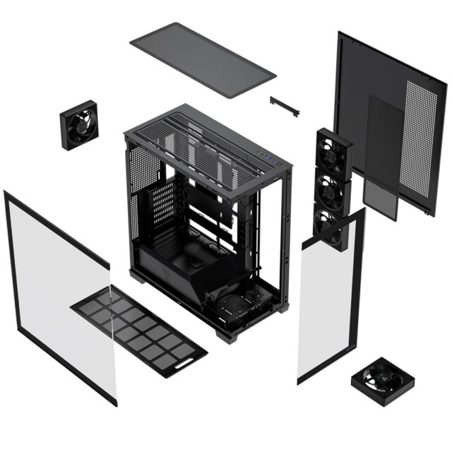 MODECOM VOLCANO STELLAR PLUS ARGB MIDI 5F BLACK - imagine 11