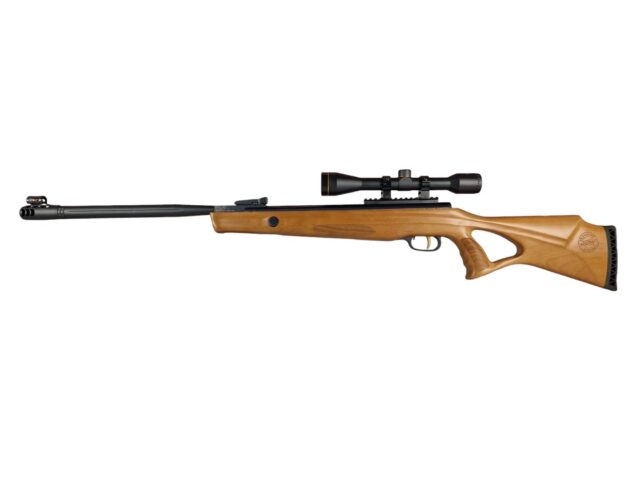 BEEMAN 10620 4.5mm air rifle 1-shot with 6x40 scope wood up to17J - imagine 4