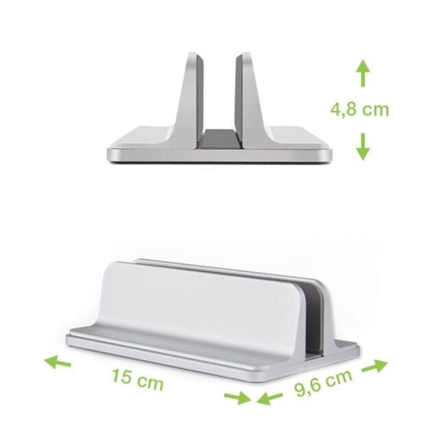 Techly Vertical Aluminum Notebook Stand - imagine 2