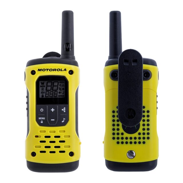 MOTOROLA RADIOTELEFON T92 H2O walkie-talkie 16 channels 2 pc(s) Black  yellow - imagine 10