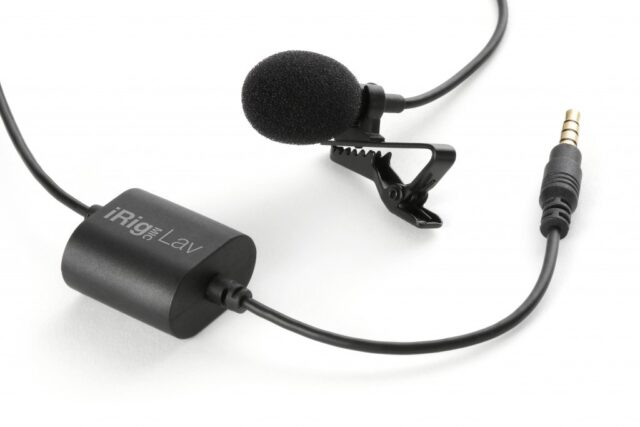 IK Multimedia iRig Mic Lav Black Clip-on microphone - imagine 4