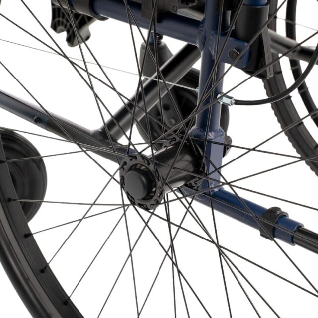 Wózek inwalidzki ze stopów lekkich NAVY1 - imagine 5