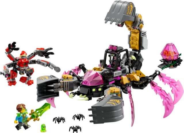 LEGO DREAMZZZ 71513 Nightmare Scorpion Digger - imagine 3