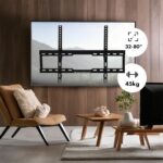 Maclean TV MC-413 Wall Mount Bracket 32 -80  VESA 600x400 45kg Tilting Universal Adjustable Spirit Level Mounting Accessories - imagine 8