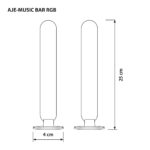 Activejet AJE-MUSIC BAR RGB LED music light - imagine 16