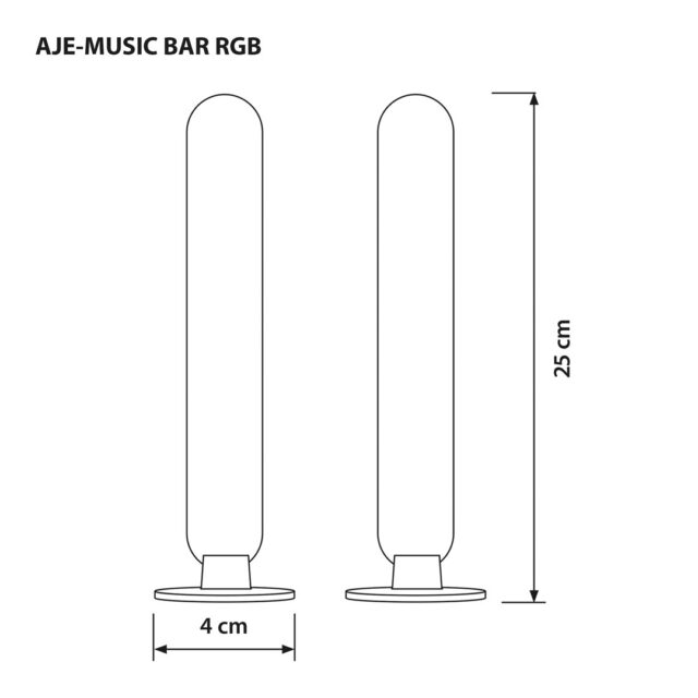 Activejet AJE-MUSIC BAR RGB LED music light - imagine 16