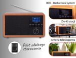 Adler AD 1184 radio Portable Digital Black  Wood - imagine 14