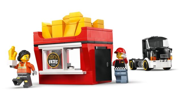 LEGO CITY 60488 Fries Food Truck - imagine 4