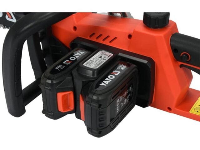 Yato YT-82812 chainsaw 4500 RPM Black  Red - imagine 4