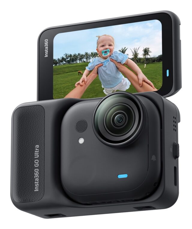 Insta360 GO Ultra Standard Black action sports camera 4K Ultra HD 25.4 / 1.28 mm (1 / 1.28 ) Wi-Fi 52.9 g - imagine 3